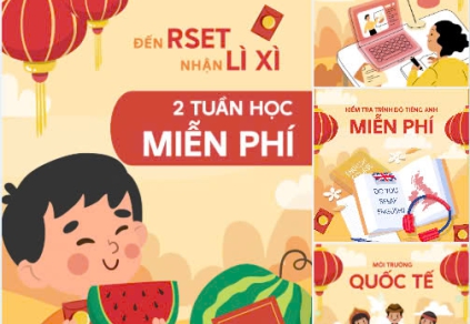 🎁 RSET Lì xì bạn 2 TUẦN HỌC TRẢI NGHIỆM MIỄN PHÍ 🎁